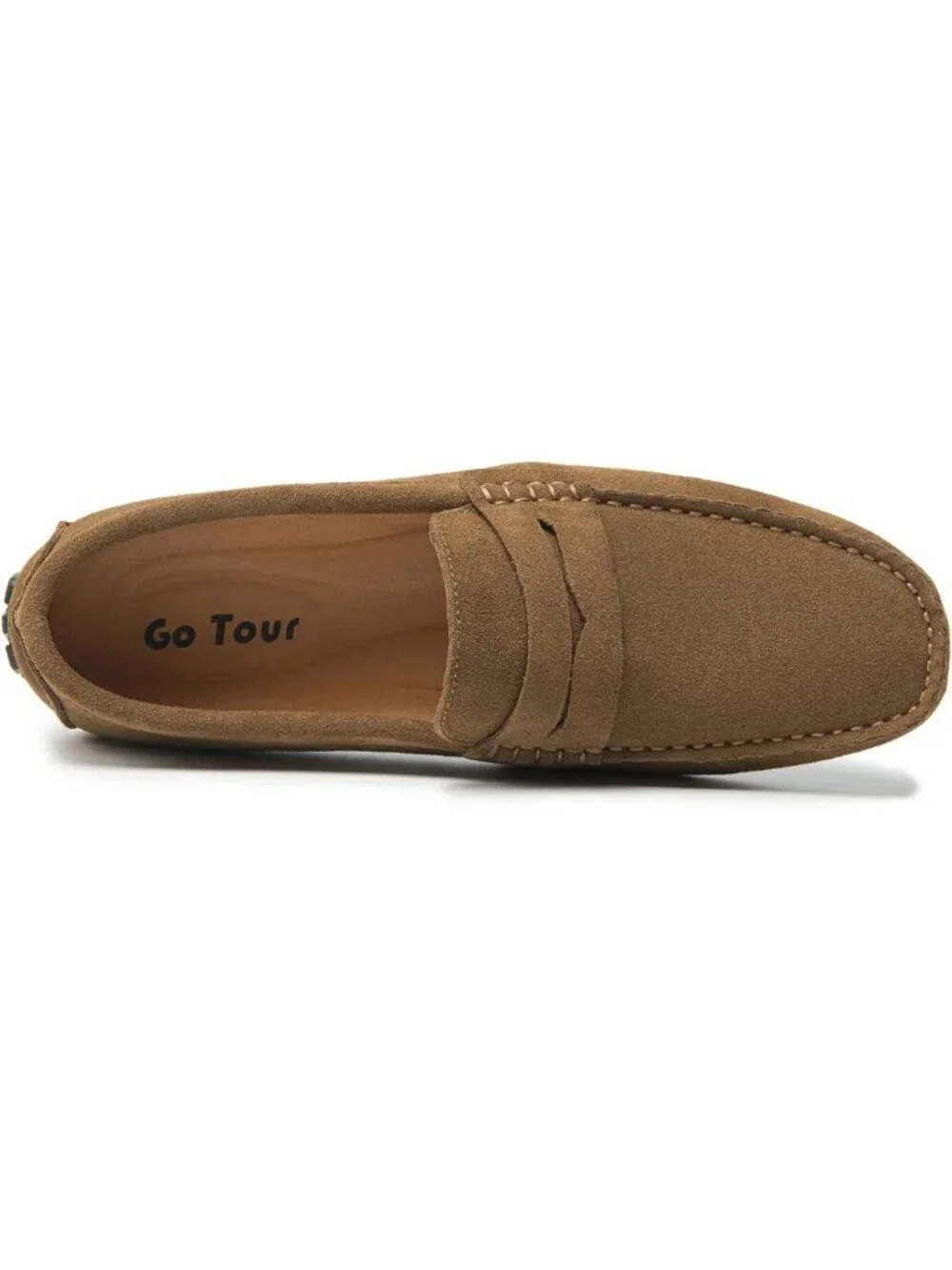 Men's Penny Loafers Moccasin Driving Shoes - Slip-On Flats for Casual Style